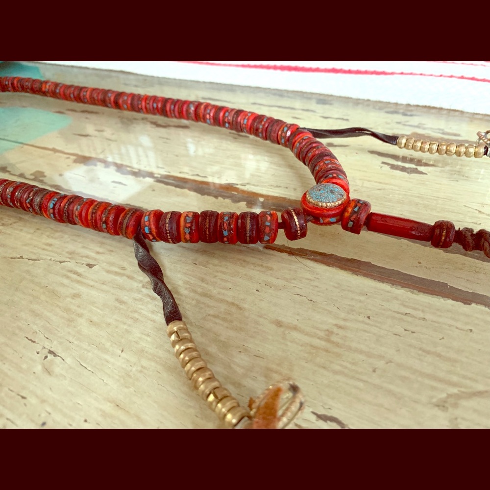 Tibetan prayer beads